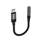 Acefast J12 USB-C to 3.5mm mini jack adapter - black Photo 4
