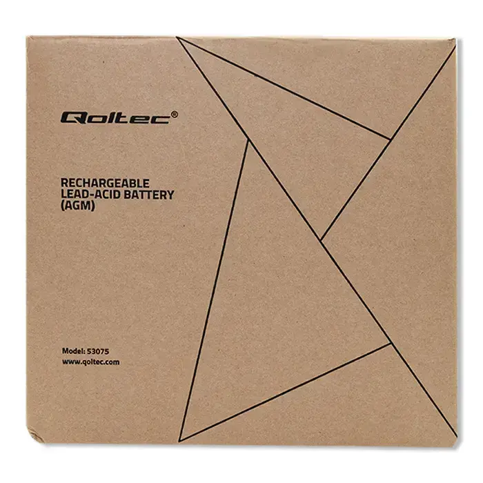 Qoltec AGM battery | 12V | 80Ah | 23.5kg | Maintenance-free | Strong | LongLife | for UPS, RV, boat, heater Фото 12