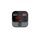 ART transmiter FM bluetooth 5.0 + USB A QC3.0 + Typ C (total 30W) FM-84B black Фото 2