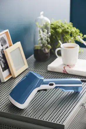 TEFAL rokas tvaika gludināšanas sistēma Access Steam First, zils ar baltu Photo 5