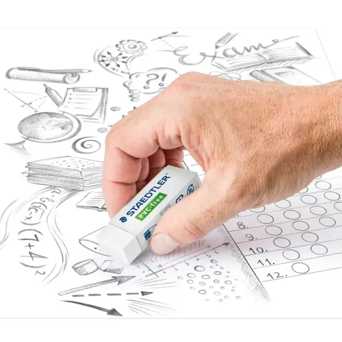 Dzēšgumija STAEDTLER PVC-FREE 525B20, izmērs 65x23x13 mm Foto 5