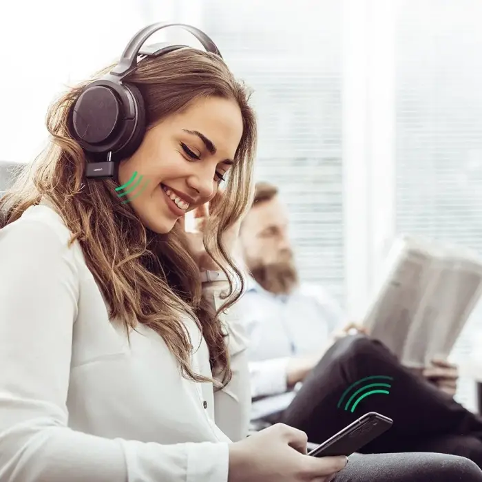 UGREEN CM279 Аудиопередатчик, AUX, Bluetooth 5.0 aptX (черный) Фото 10
