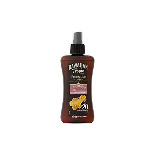 Hawaiian Tropics Protective Oil Spray SPF 20 200Ml in White Foto 2