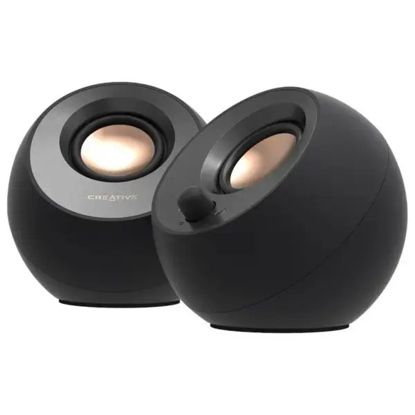 Creative Głośniki do komputera Pebble     2.0 V3 czarny|black Bluetooth 5.0 USB-C Photo 2