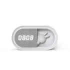 Alarm clock with LED Bunny night light PURE FNL-05 INGRID white long Forever Light Photo 2