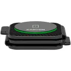 CANYON wireless charger WS-305 15W 3in1 Foldable Black Foto 3