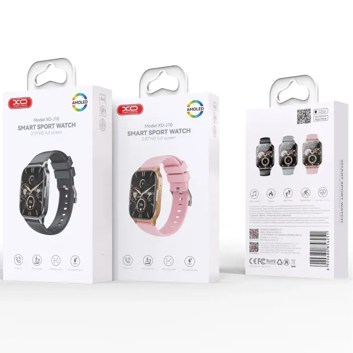 XO smartwatch J10 Amoled rose gold Foto 2