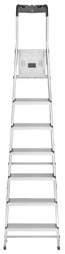 Kāpnes mājsaimniecības L60 StandardLine / alumīnija / 7 pakāpieni Foto 3