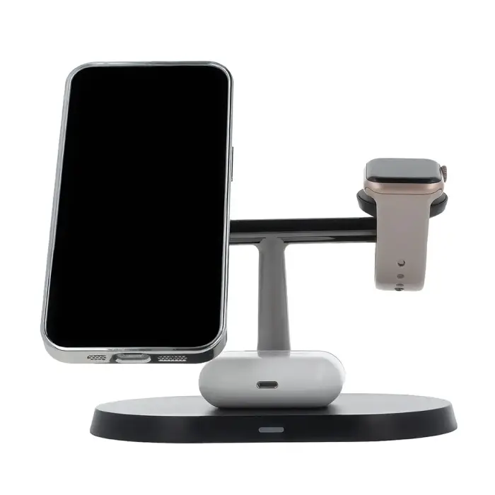 Maxlife MXWC-03 3in1 wireless charger 15W black Foto 13