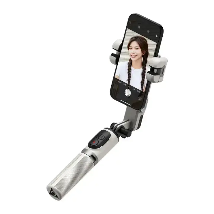 AOCHUAN M1 Pro Gimbal with RGB Lighting (White) Foto 3