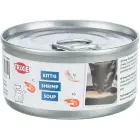 Konservēta barība kaķiem : Trixie Shrimp Soup with chicken and shrimp, 80 g Photo 1