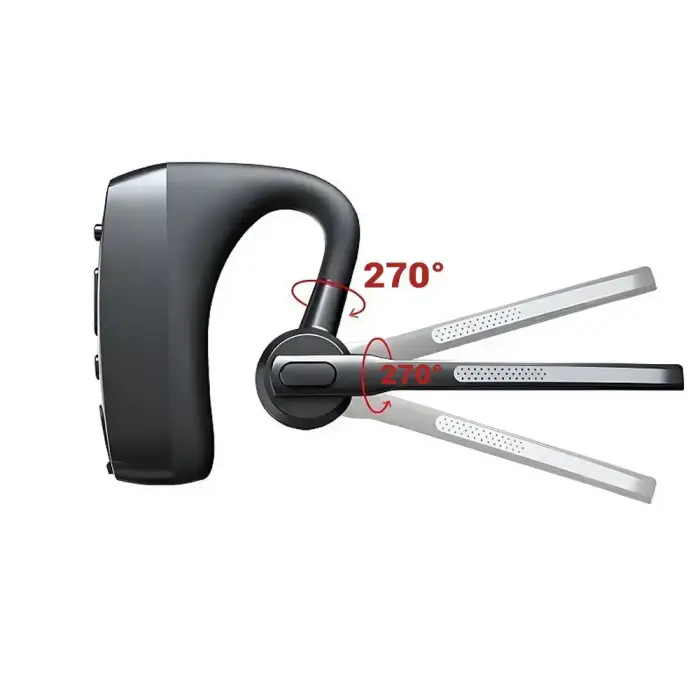 Blavec Bluetooth Headset Voyager 1 Multipoint (BHVG1-B) black Foto 5