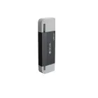 Devia card reader 2in1 EL240 USB/USB-C 3.0 black Фото 5