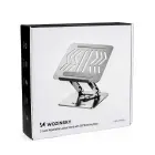 Wozinsky WRS-CPY84SS Aluminum Laptop and Tablet Stand + Free Smartphone Stand - Silver Photo 9