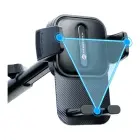 Car phone holder Forcell F-Grip Guardian windshield / dashboard black Photo 4