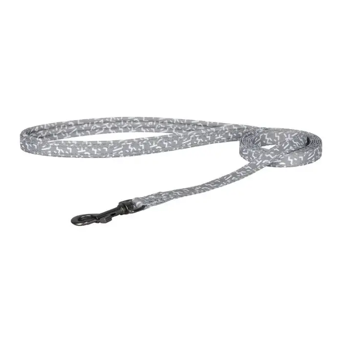 Dogness walking set leash+harness for dog (light gray) Photo 3