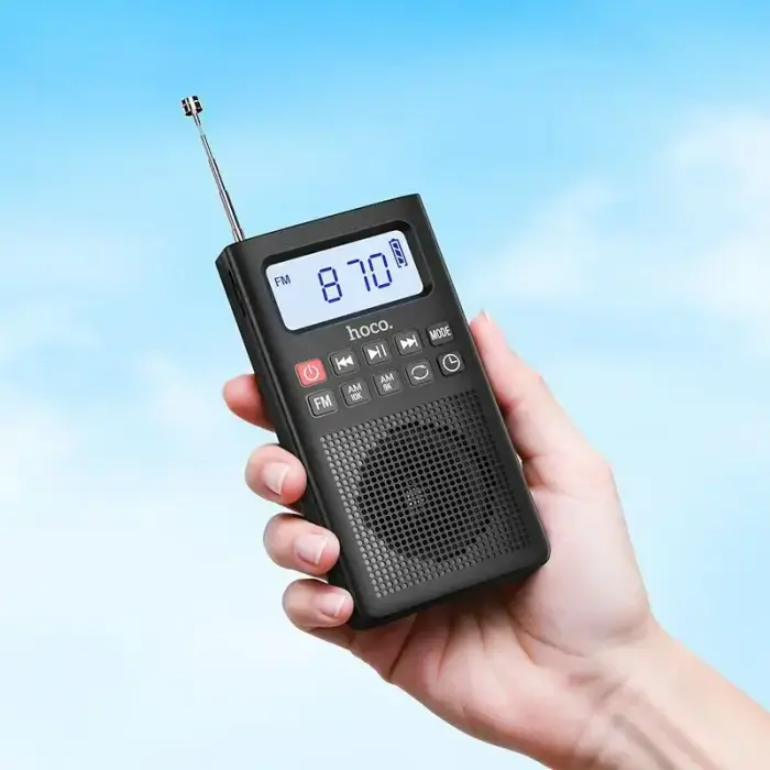 Portable radio Hoco HI51 black Photo 6