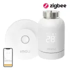 IMOU KIT-TRV1-EU-2 ZigBee thermostatic head kit with 6 adapters and gateway Фото 1