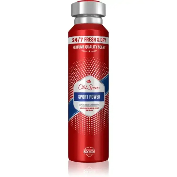 Old Spice Sport Power antiperspirantu aerosols vīriešiem 150 ml Foto 2