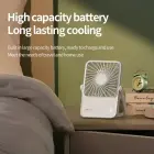 Desk fan with adjustable stand HX-122 beige Фото 6