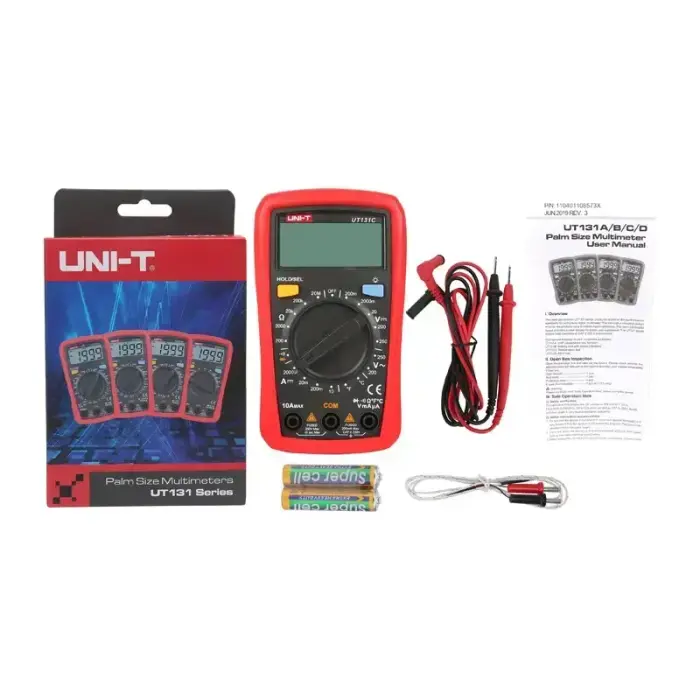 Uni-T Palm-Sized UT131C Digital Multimeter Foto 2