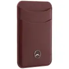 Magnetic Card Wallet Mercedes Leather red Foto 4