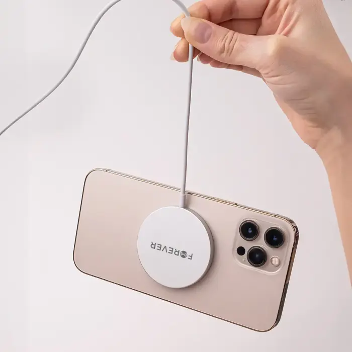 Forever MAWC-100 magnetic wireless charger 15W gray Фото 13