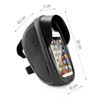 Wozinsky Bike Handlebar Bag with Phone Case 1L Black (WBB16BK) Photo 3