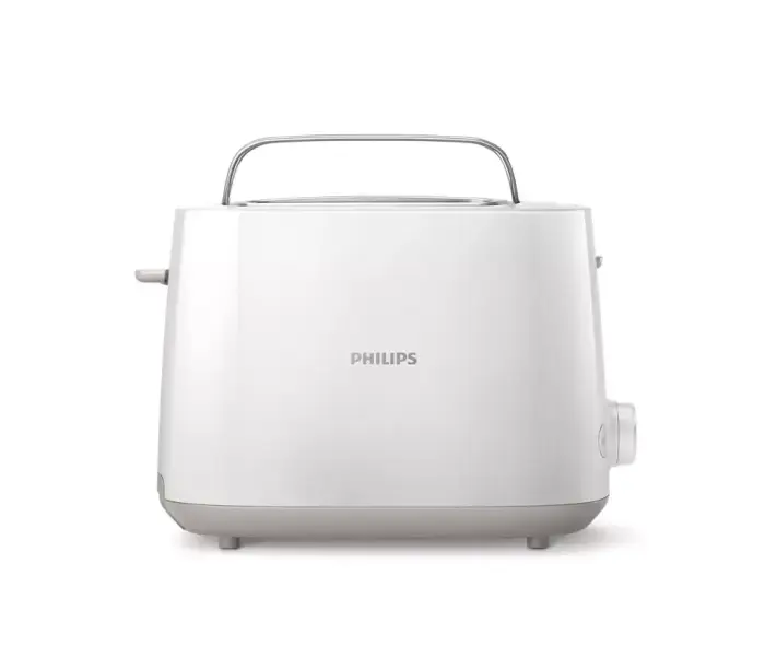 PHILIPS Tosteris, 830 W (balts) Foto 2