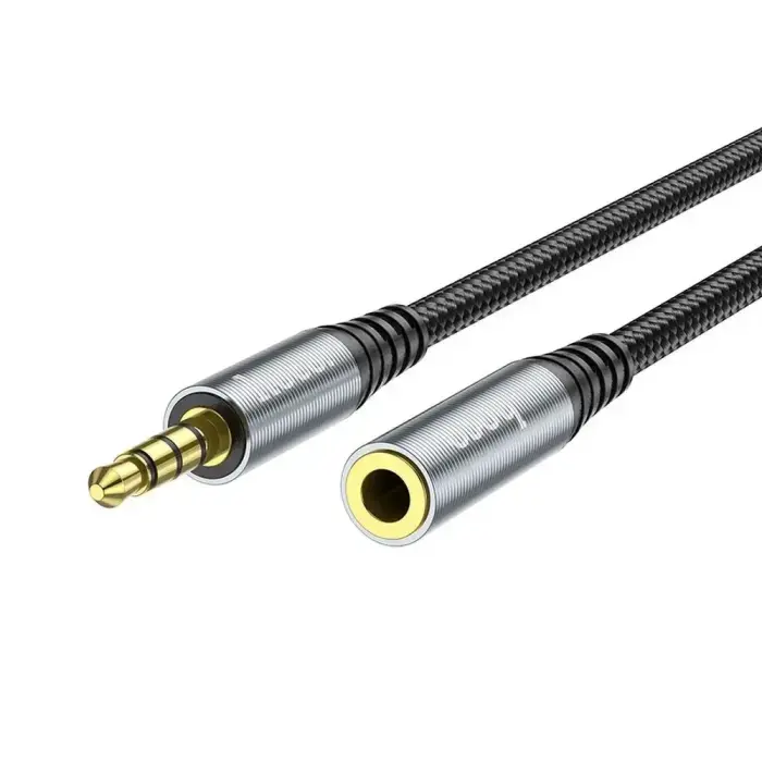 Cable AUX Jack 3,5 mm to Jack 3,5 mm Hoco 2 m UPA20 black Photo 2