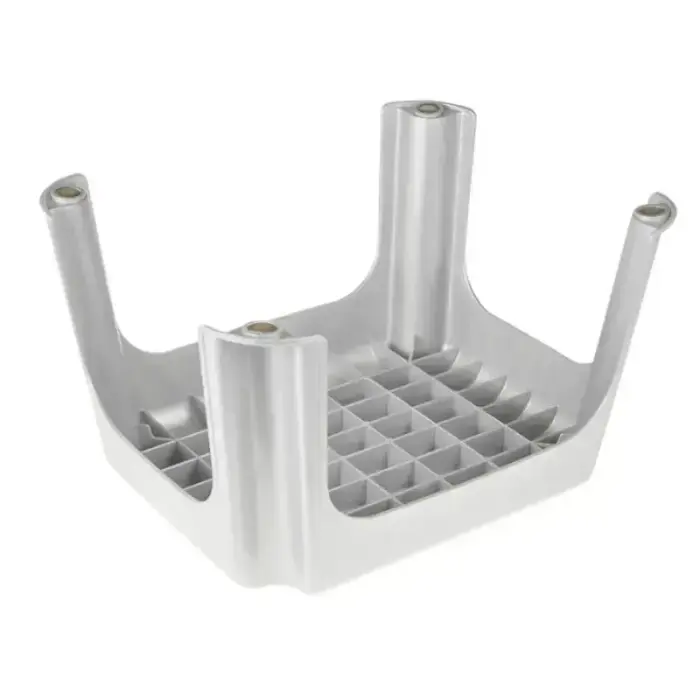 Taburete Tim 36,5x30x24cm gaiša sudraba krāsā Foto 2