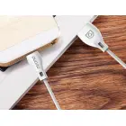 Dudao L4M провод для передачи данных и зарядки | USB-A на Micro USB | 12W | 2m | белый Фото 12