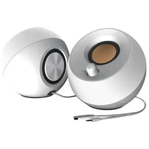 Creative Pebble 2.0 Computer Speakers White  USB Photo 2