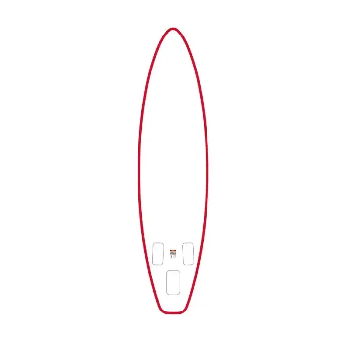 FunWater SUP paddleboard SUPFW69C 3,35m (red-white) Foto 4
