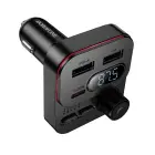 Borofone Transmitter FM BC61 Ocean MP3, Bluetooth - 2xUSB + Type C - PD 45W black Фото 2