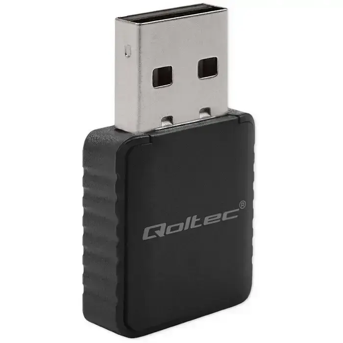 Qoltec Wireless Ultra fast DUAL mini WiFi adapter 2 x 2dBi  | Standard AC | USB 3.0 | 1300Mbps Foto 10
