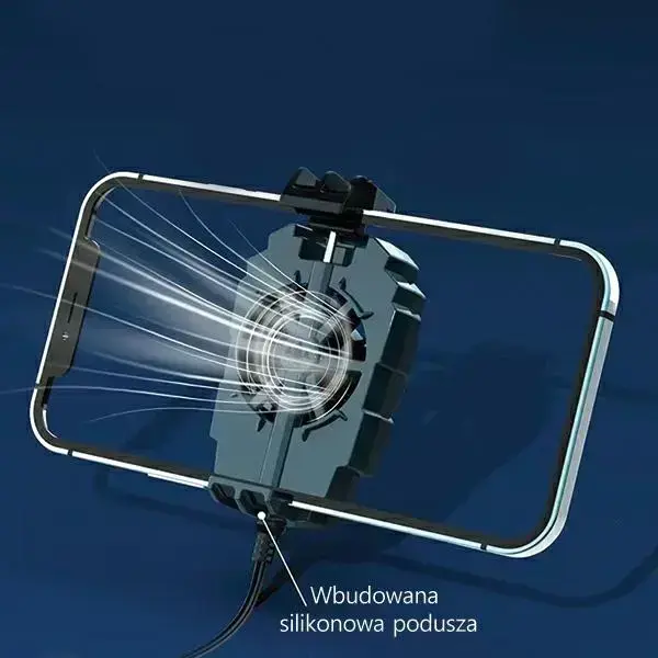 AWEI przenośny mini wentylator X31 czarny|black Foto 5