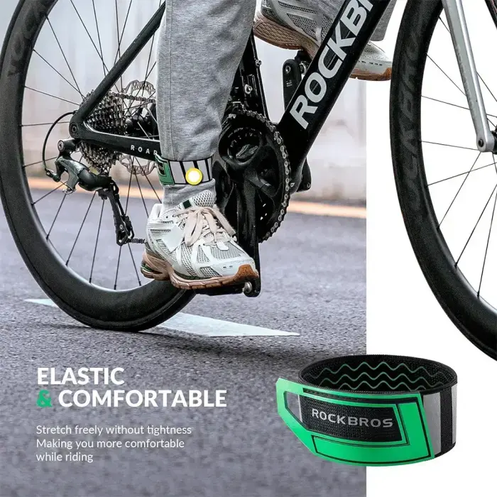 Rockbros reflective tape 49210008001 - green Photo 3