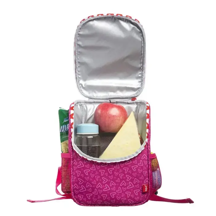 Pusdienu soma ZIPIT Wildings Lunch Bag, ar siksnām, rozā Photo 4