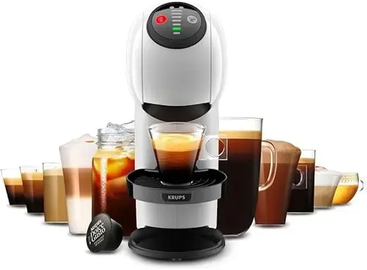 Jaunums! Akcija! KRUPS kapsulu kafijas automāts ar Nescafe®Dolce Gusto® Genio S  balts KP243110 Фото 3