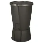 Ūdens muca Indigo Water Butt + Base 200L pelēka Foto 1