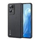 Dux Ducis Fino case cover covered with nylon material Oppo Reno7 Pro 5G black Foto 1