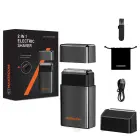 MAXGROOM M-5580 2-in-1 Electric Shaver - Black Foto 1