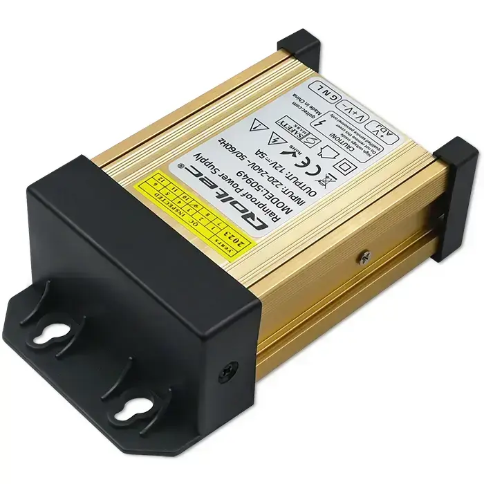 Qoltec LED Driver IP45 60W | 12V | 5A | Waterproof Фото 3