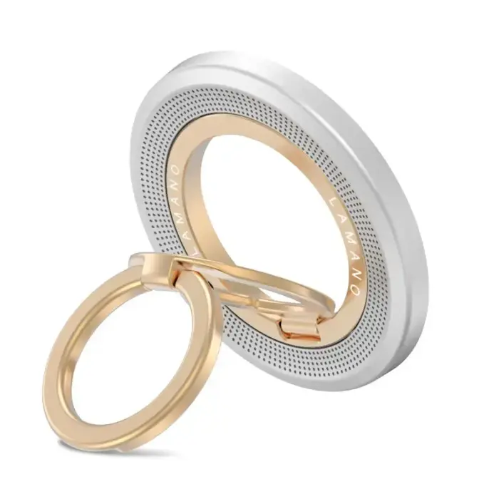 TECH-PROTECT MMR700 LAMANO MAGNETIC MAGSAFE PHONE RING TITANIUM/GOLD Foto 2