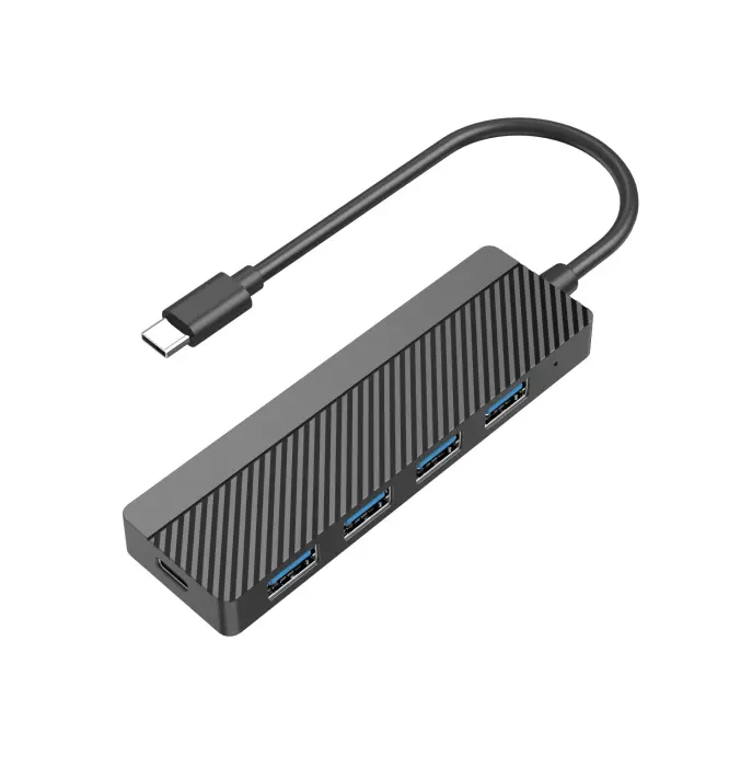 EGA H2 USB-C to 4 x USB 3.0 splitter 5 Gbps black (EU Blister) Фото 3