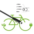 Qoltec Fast Charger for e-bike, electric scooter XIAOMI 36V | 42V | 2A | 8.0*8.0mm | water resistant + power cable Фото 9