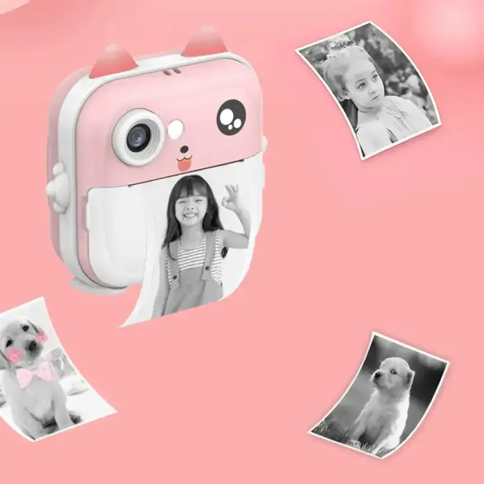 Wozinsky WDT-01 Thermal Printer Camera for Kids - Pink Photo 9