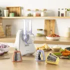TEFAL Fresh Express elektriskā dārzeņu rīve, gaiši pelēka Photo 6