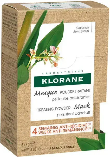 Klorane Galanga Hair Mask for Dandruff 8x3 G Photo 2